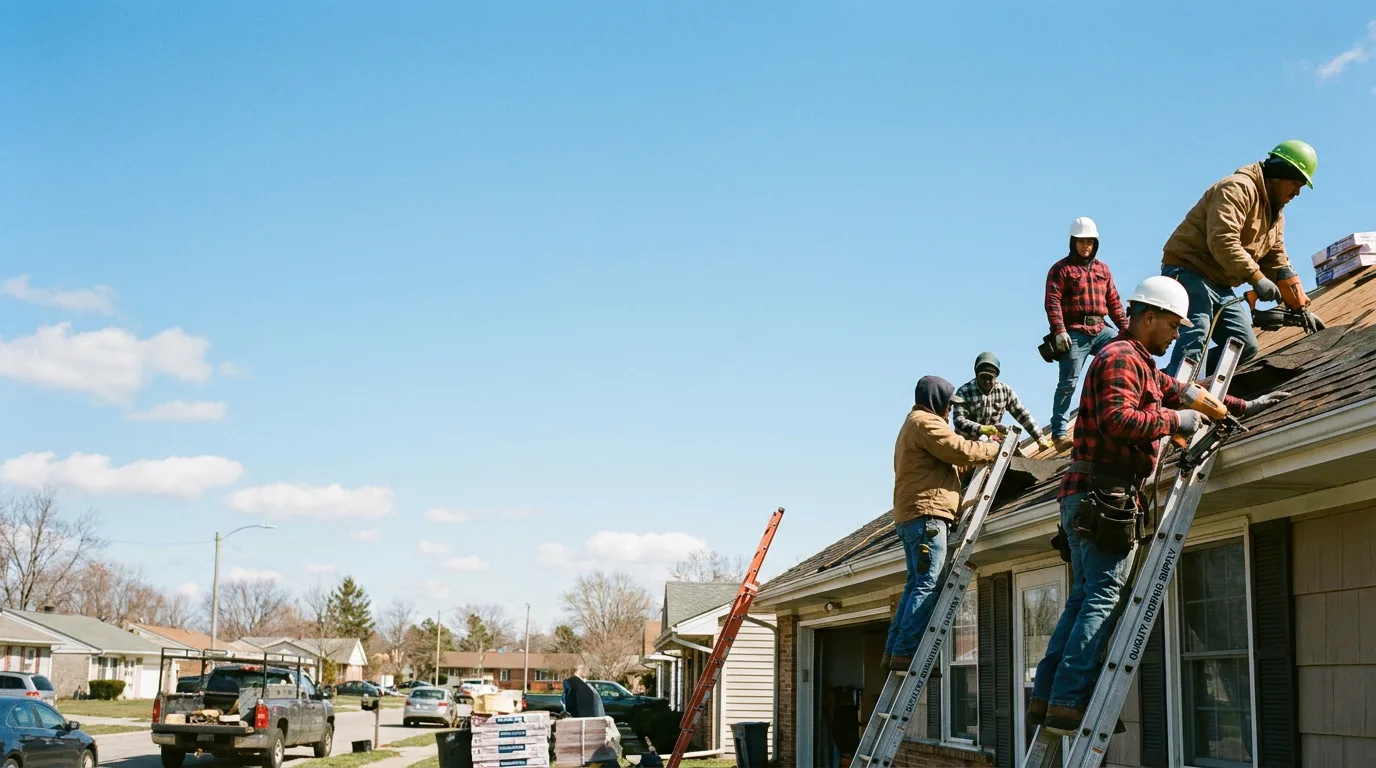 Roofing in Mccordsville, IN near me